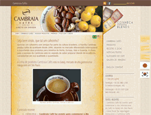 Tablet Screenshot of cambraiacafes.com